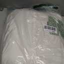 P Pothuiny Ivory White Blackout Velvet Curtains 96 Inches Long 2 Panels, 52"W x 96"L