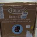 Graco Extend2Fit Convertible Baby Car Seat, Rear and Forward Facing, Adjustable Extension Panel for Extra Legroom, Kenzie. Date of Manufacture 2025/02/28