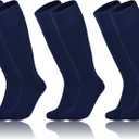 YMYDYFC 3Pack Youth Baseball Socks Kids Softball Socks For Toddler Boy&Girl