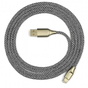 CCY-10' USB-C Braided Cable – Silver