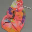 Mklhgty Tie Dye Dog Hoodie, Winter Coat for Small Dogs - Ultra-Soft Adjustable Warm Hood, Breathable Comfort Fabric for Daily Use, Small