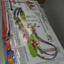 Hot Wheels Mario Kart Circuit Track Set & 2 Toy Vehicles, Racing Playset Includes Booster, Plus Mario & Yoshi Karts  