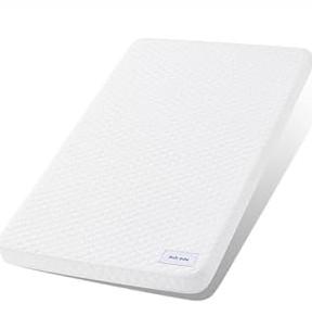 Pro Goleem Baby Bassinet Mattress Pad 33"x19" Rectangle, Waterproof Soft Cover Gel Memory Foam, Dual Side Cradle Mattress fit Moses Basket