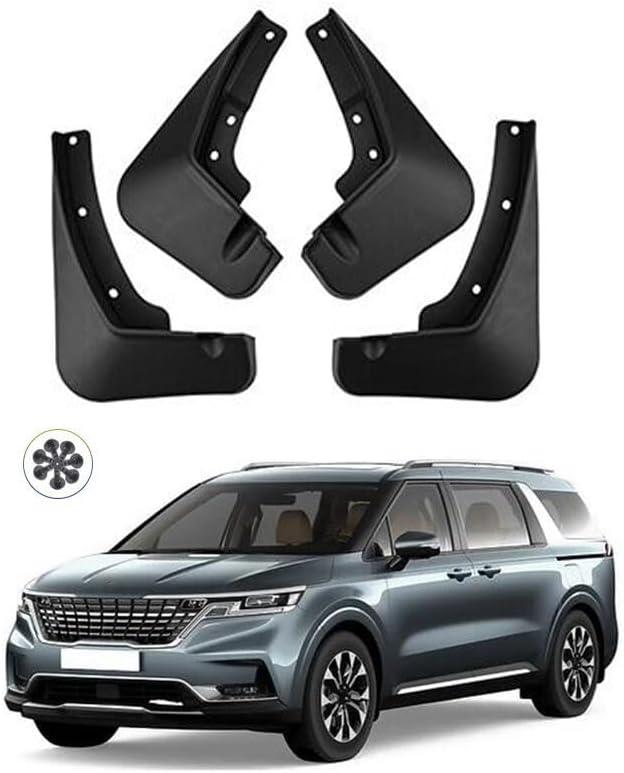 Car Mud Guards Flaps Splash Compatible for Kia Carnival 2021 2022 2023 2024 2025 Accessories, Auto Parts Front Rear Mudguard Fender 4pcs/Set