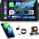 2G+64G Car Radio for BMW 3 Series E46 323ci 325ci 330ci 318i 328i 330xi M3 1999-2006, 9 Android Touchscreen Car Stereo, Wireless CarPlay & Android Auto, GPS, Bluetooth, SWC