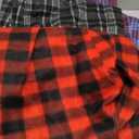 Real Essentials 3 Pack: Boys' Fleece Pajama Pants Soft PJ Bottoms for Kids Youth Teens Sleepwear, 3XL