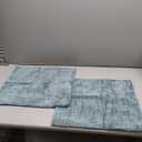 Decorative Throw Pillow Covers 18x18 Inch Set of 2, Soft Solid Farmhouse Chenille Couch Pillows, Spring Pillow Covers for Couch Sofa Bed Living Room Home Decor Pillowcase, Teal