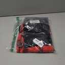 Christmas Family Matching Pajamas Set Couples Button Down Sleepwear Loungewear Long Sleeve Plaid Pjs Lounge Set (S)