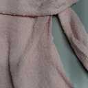 Unybwonn Women's Off Shoulder Mini Short Dress Bodycon Long Sleeve Crochet Sexy Going Out Mesh Elegant Sweater Dresses (Pink)