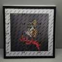 20x20 Frame Black With Mat 16x16 Solid Wood Picture Frames (3 pack, 20x20 Inch)