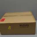 WUZUPS Crystal Chandelier Flushmount Ceiling Light Modern Lighting Fixture for Bedroom Hallway Bar Kitchen Bathroom, H 17.5'' x W 19.3'', E12 Base, Chrome