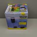 Tetra Bubbling LED Aquarium Kit 1 Gallon, Hexagon Shape, With Color-Changing Light Disc