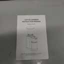 Aromaster Burr Coffee Grinder with 48 Gind Settings, Conical Coffee Bean Grinder for Home Use,Stainless Steel,40 Seconds Adjustable Timer,Anti-static,Easy to Clean with Brush (Silver)