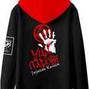 Satoru Pullover Hoodie JJK Cosplay Hoodie 3D Novelty Unisex Hooded (XLL)