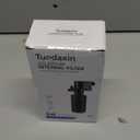 Aquarium Filter for 5-10 Gallon Tank  Ultra Quiet Submersible Filter Pump, 4W Energy Efficient, Adjustable Flow, Easy to Install, for Freshwater Fish and Small Aquariums (Black)