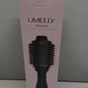 Hair Dryer Brush Blow Dryer Brush in One, Upgraded 4 in 1 Hair Dryer and Styler Volumizer with Negative Ion Anti-frizz Ceramic Titanium Barrel Hot Air Hair Straightener Brush