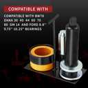 Carrier & Pinion Bearing Puller Steel Clamshell Bearing Puller Compatible with Dana 30,40,50,60,70, 80,8.8'', 9.75'', 10.25" Bearings,Pinion Puller Tool with 2 Clamshells
