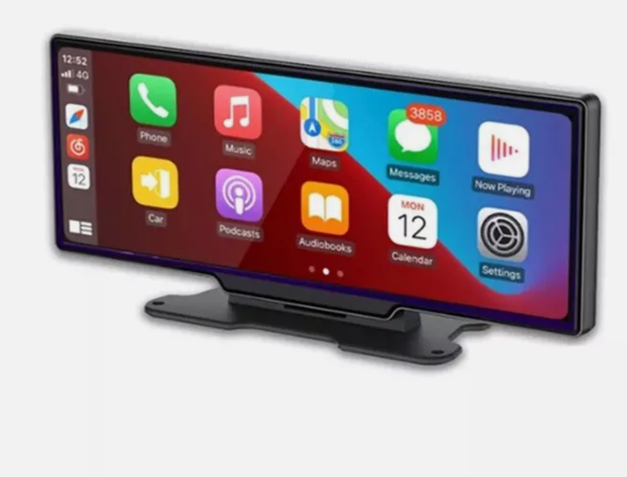 10.26in Car Cam Dash Camera Driving Recorder WiFi Bluetooth Carplay/Android Auto