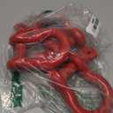 Bekith 3 Pack D Ring Shackles - 3/4" Rugged Unbreakable Heavy Duty Tow Shackle for Strap, Winch, Vehicle Recovery - 28.5 Ton (57,000 Lbs) Maximum Break Strength, Red