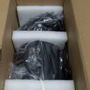 Dog-Hair-Dryer, 5.2HP/ 3800W High Velocity Pet Blow Dryer with Heater for Grooming, Speed Temperature Adjustable Dog Blower Grooming Dryer with 4 Nozzles