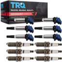 TRQ Ignition Kit Ignition Coil Spark Plugs Compatible with 2010-2013 BMW 128i 328i 328i xDrive 2010-2011 528i 2010 528i xDrive 2010-2012 X3 X5 Z4