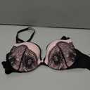 Maidenform Women's Push-Up Bra, Love The Lift Lace Demi Push-Up Bras for Women, Smoothing, Underwire, Convertible Straps, M