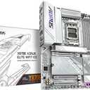 GIGABYTE X870E AORUS Elite WIFI7 ICE AMD AM5 LGA 1718 Motherboard, ATX, DDR5, 4X M.2, PCIe 5.0, USB4, WIFI7, 2.5GbE LAN, EZ-Latch 