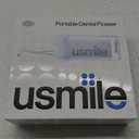 usmile C10 Portable Water Flosser  Travel-Friendly, 95-Day Battery, 4 Modes, 360 Nozzle, 180ml Tank, IPX7 Waterproof, Dentist-Recommended for Braces, Implants & Sensitive Gums (Blue)