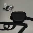 1set Outdoor Dog Treat Training Bag Portable Pet Food Pouch Lightweight Snack Holder for Dog Training Includes Clicker for Outdoor Adventures (Black)