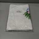 Chinoiserie Blue and White Christmas Tree Towels - Set of 2, Kitchen and Bathroom Hand Towels - Coquette Red Blue Decorations