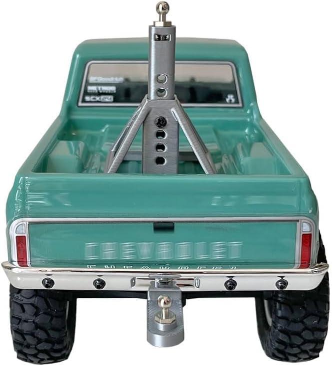 Gooseneck Hitch of SCX24 C10 1/24 Scale RC Crawler Truck Upgrade Parts, NO Truck Included