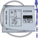 XXL Blood Pressure Cuff 9-24 (22-60CM) Compatible with All Automatic Blood Pressure Monitors, Extra Large BP Replacement Cuff for Big Arms - Includes 6 Connectors