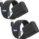 45W Super Fast Charger with Long USB C to C Cable 10ft, Type C Wall Block Plug and Android Phone Charging Cord for Samsung Galaxy S25/S24 Ultra/S23+/S22 Plus/S21/S20/Note 20/10/iPhone 17 16 15 Pro Max