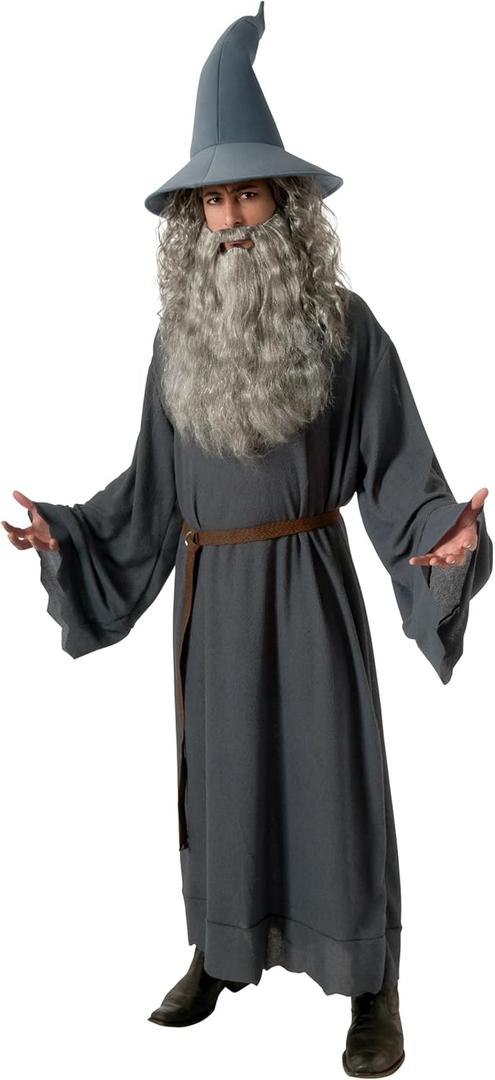 Rubies Lord Of The Rings: Gandalf Costume for Adults, Men's Standard (Black)