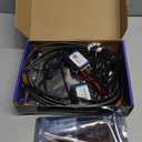 Dreamcolor Acrylic Interior Car LED Strip Light with Wireless APP, RGB 6 in 1 with 175 inches 600 LEDs Fiber Optic Car Ambient Lighting Kits, Sound Active Function LED Strip for Car Accessories