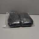 Premium Boot & Shoe Covers Disposable Booties - 100 Pack - Durable, Non-Slip, Non-Toxic, Water Resistant, Recyclable Protectors for Indoor & Outdoor - Large Size Fits Most Shoes (Black)