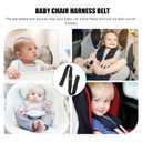 3pcs Baby Chair Belt Adjustable Baby High Chair Straps High Chair Portable Travelling Essentials Strap Portable for Toddler Baby Feeding Chair Belt Stroller