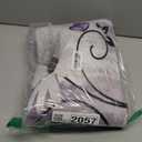 VeiVian Rustic Farmhouse Bath Mat Set, Farm Purple Daisy Floral Flowers and Butterfly on Country Wooden Bathroom Mat Set with Non-Slip Bath Rug, Soft Toilet Lid Cover and Contour Mat, Grey(Purple)