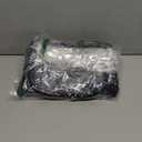 Clear Backpack for Stadium Events Clear Backpack 12x12x6 with Front Pocket for Concert Sport Fashion Women Backpack Events Work Travel (Black)