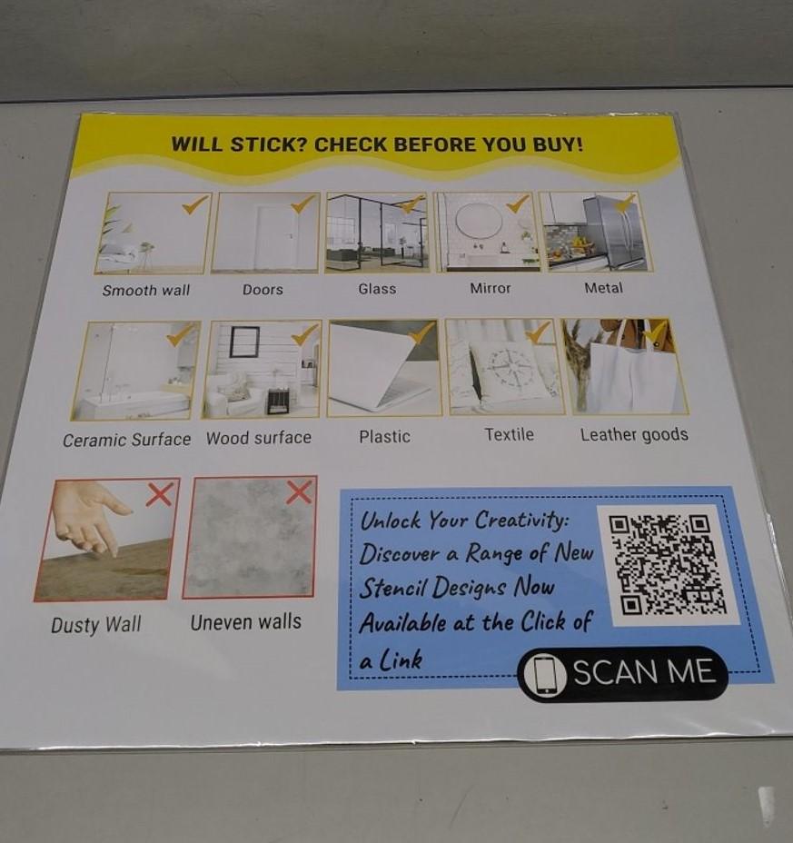 Blank Stencil Paper