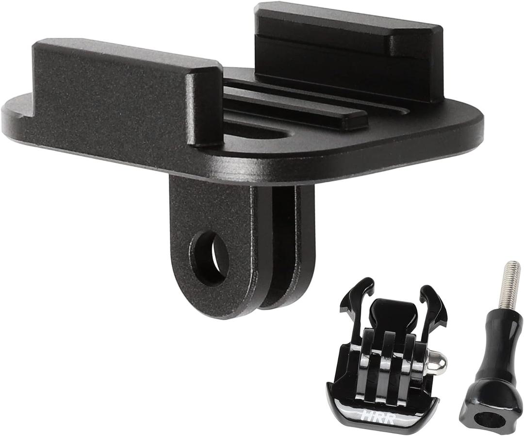 PellKing Quick Release Base Tripod Adapter Mount Compatible with for GoPro Hero 13 12 11 10 9 8 7 6 5 4 Session Max, Insta360 One R, DJI Osmo Action 5 4 3 2, Akaso Sports Camera