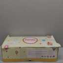 JIZHI Reborn Baby Dolls Black  22 Inch Lifelike Soft Body RealisticNewborn Baby Dolls Taupe Eyes Caramel Skin Tone Pink Striped Skirt Real Life and Toy Accessories Gift for Kids Age 3