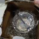 STARVAST 9 Pack Stainless Steel Ice Cream Bowls with Forks - 5.4oz Small Metal Dessert Cups - Shatterproof Silver Serving Dishes for Sundae, Fruit, Pudding