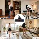 Vacuum Attachments & Brushes, 32MM Universal Vacuum Brush Attachment, Replacement Floor Brush Compatible with Models NEN110A, NEN110B, NEN110D 3670M, 3680, 3670G Series (Black)