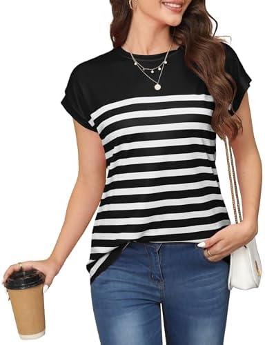 YANGION Womens Shirts Boho Plus Size Summer Tops Dresses Casual Blouses Cap Sleeve Womens Tank Tops, XL