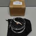 Vintage Classic Fly Fishing Reel,Right/Left Handle Position, Click and Pawl Fly Reel 3/4wt 5/6wt 7/9wt (Black)