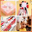 3 Rolls 75 Yards Drill Team Homecoming Mum Ribbons Gold Foil Sports Ribbon Crafting Sewing DIY Crafts Drill Team Cheerleader Gifts for Homecoming Week Party Decorations