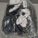 9 Pcs 100 Days of School Costume for Boys Old Man Costume for Kids Grandpa Dress Up Outfits Set (5-7Years, Gray Plaid With Darkgray)