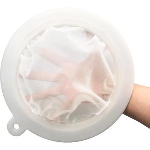 8.4in 80 Mesh Big Nylon Mesh Filter Ultra-Fine Sieve Sediments Strainer PP Frame for Straining Juice, Honey, Tea