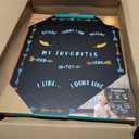 Tiny Ideas Arrows Baby Milestone Chalkboard, Gender-Neutral Baby Photo Prop, Baby Dcor Accessory, Black